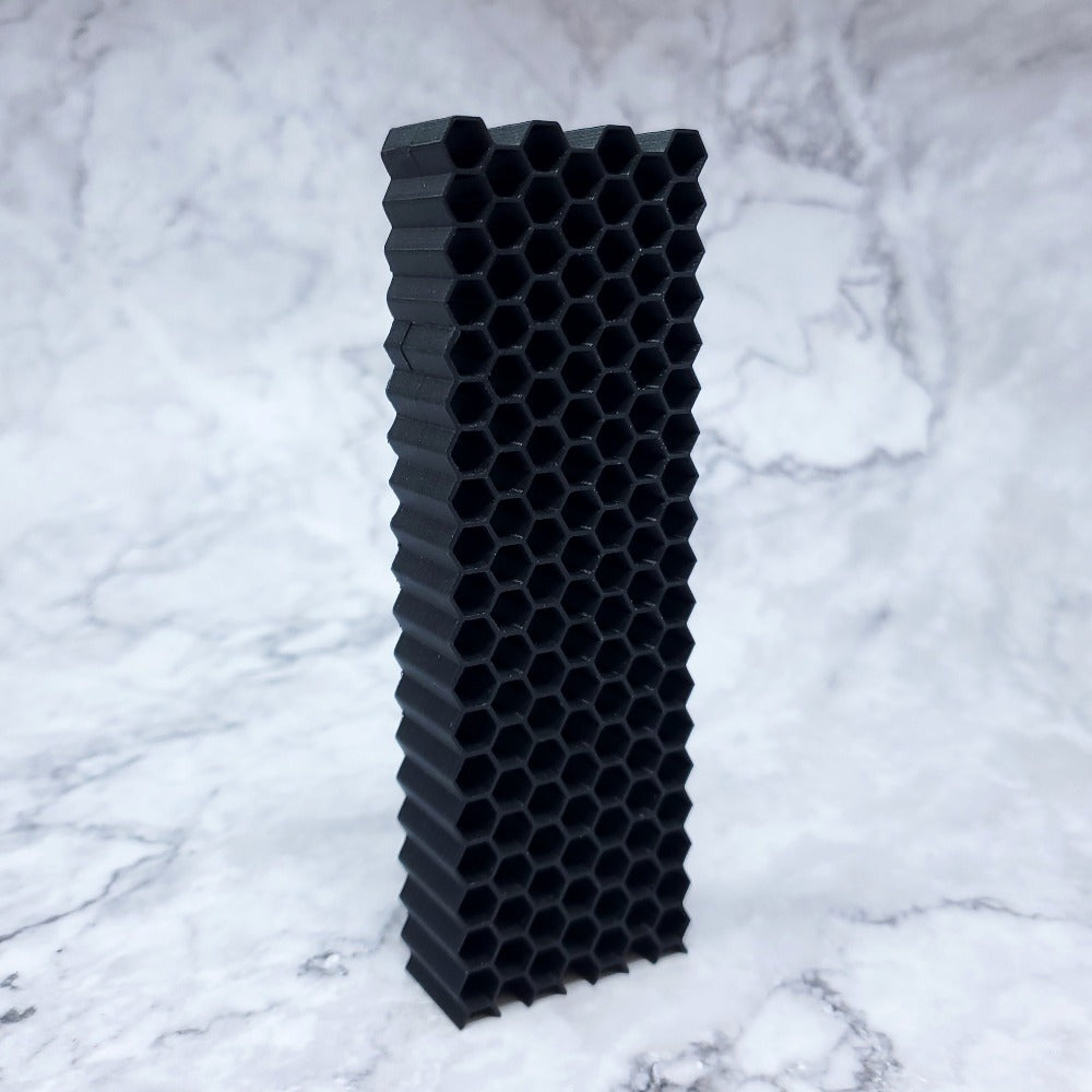 Pen Blank for Resin Casting - Black Honeycomb