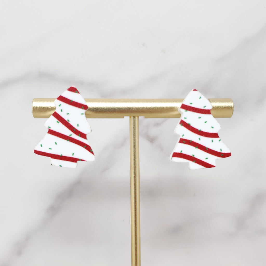 Little Debbie Christmas Tree Studs