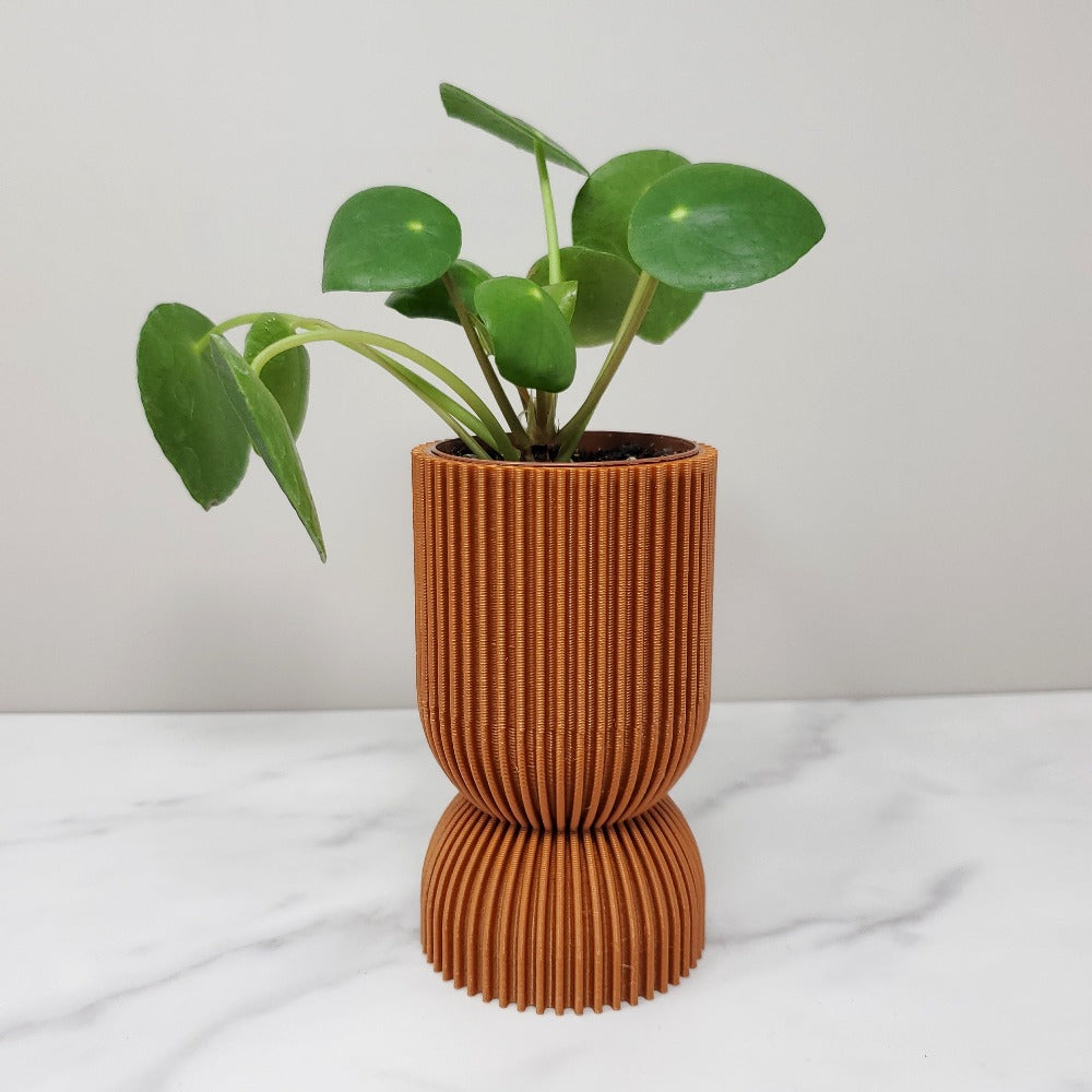 2" Planter, Bronze