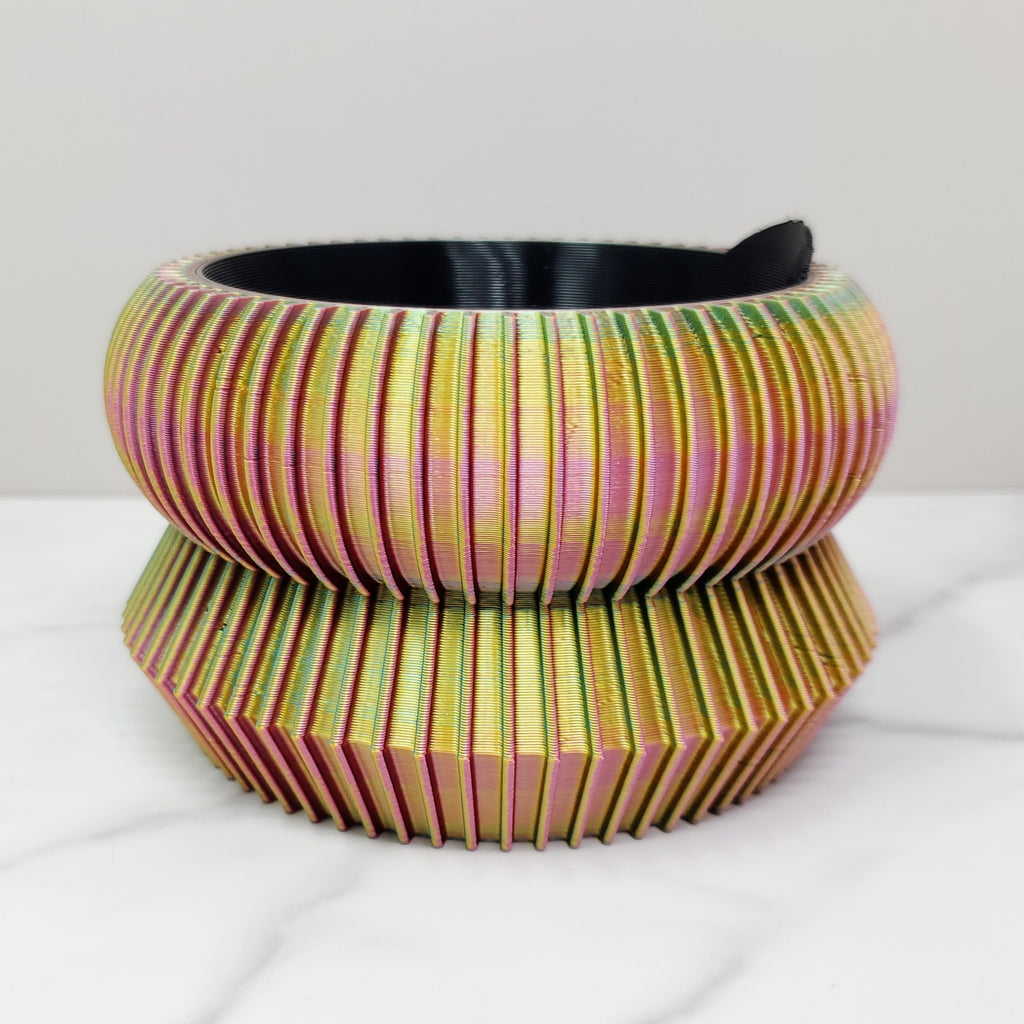 4" Planter, Pastel Rainbow