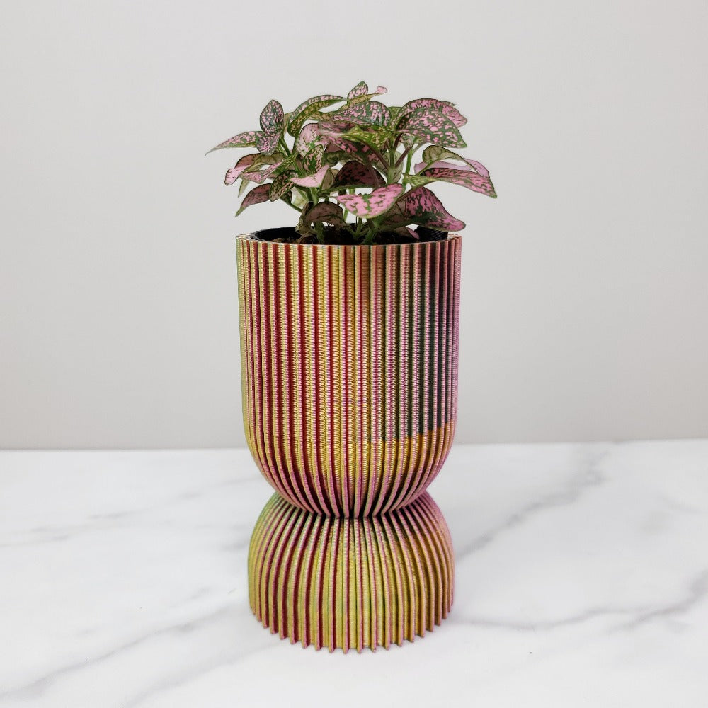 2" Planter, Pastel Rainbow