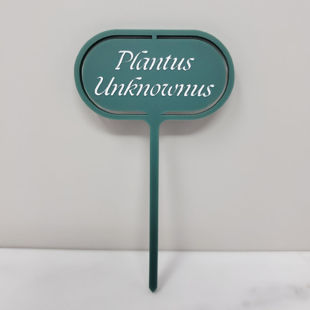 Plant Marker - Plantus Unknownus