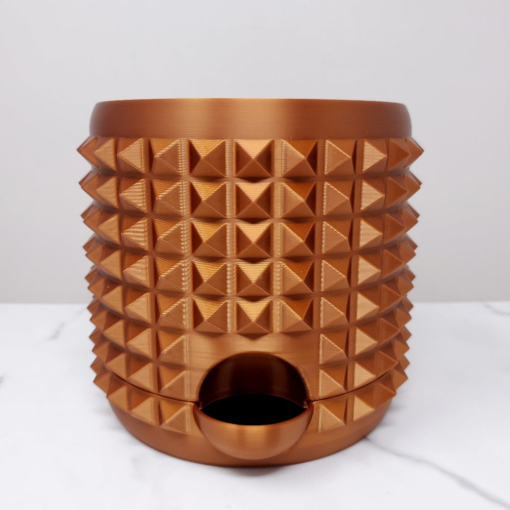 5" Self-Watering Planter, Bronze