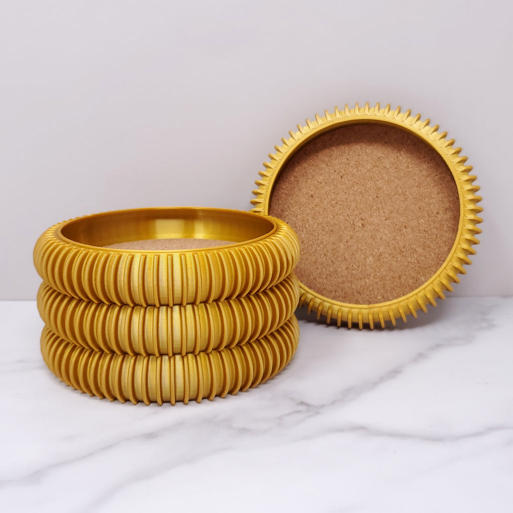 Stackable Coaster - Gold