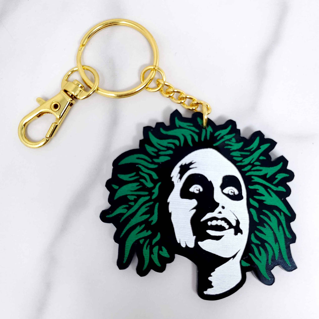 Beetlejuice Key Chain
