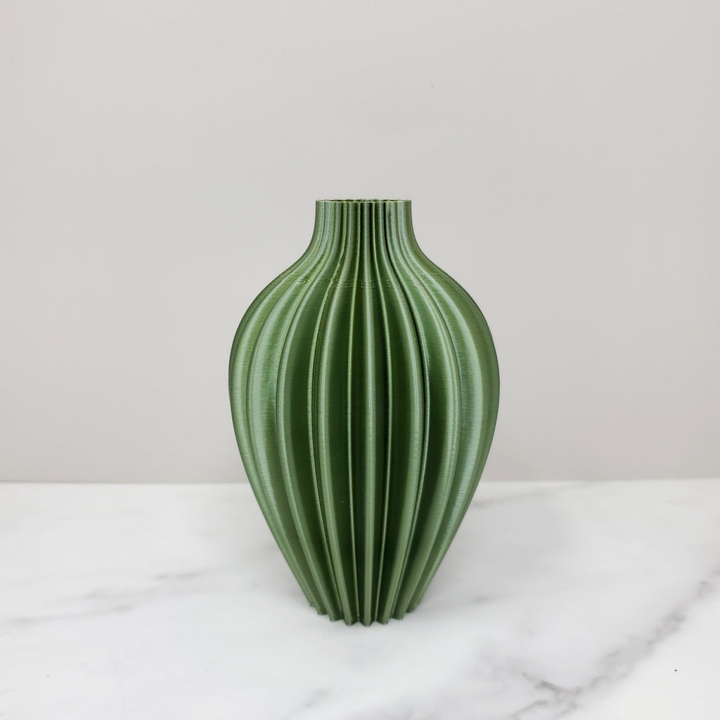 Small Vase, Olive