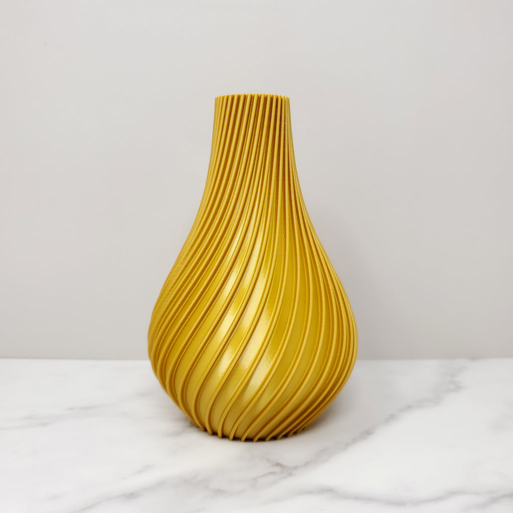 Medium Bulb Vase, Gold