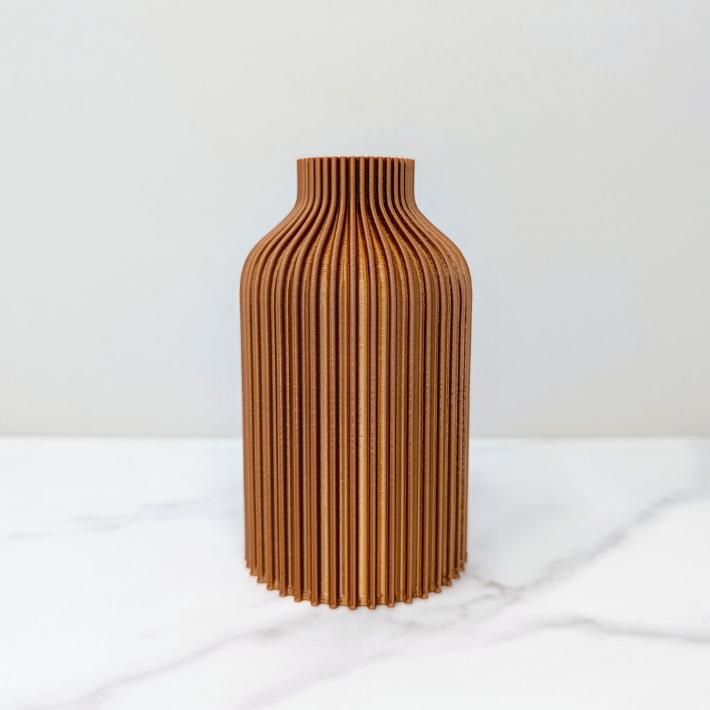 Small Bottle Vase, Bronze