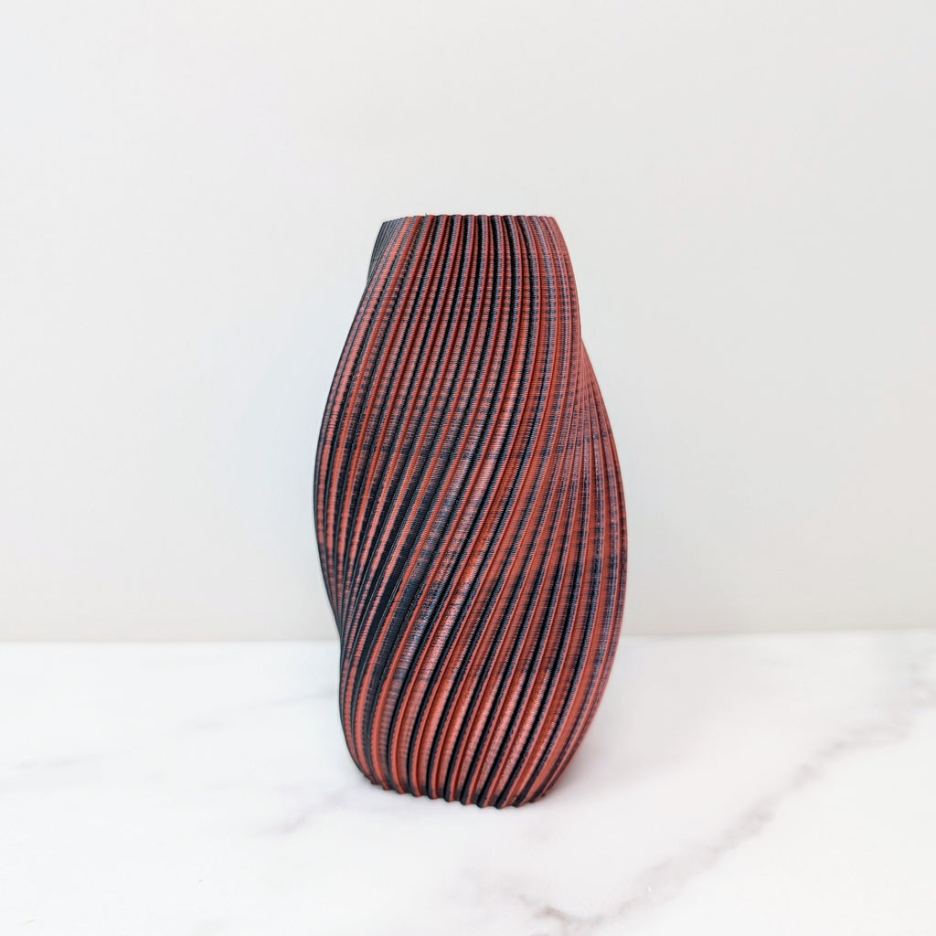 Small Twist Vase, Dark Phoenix