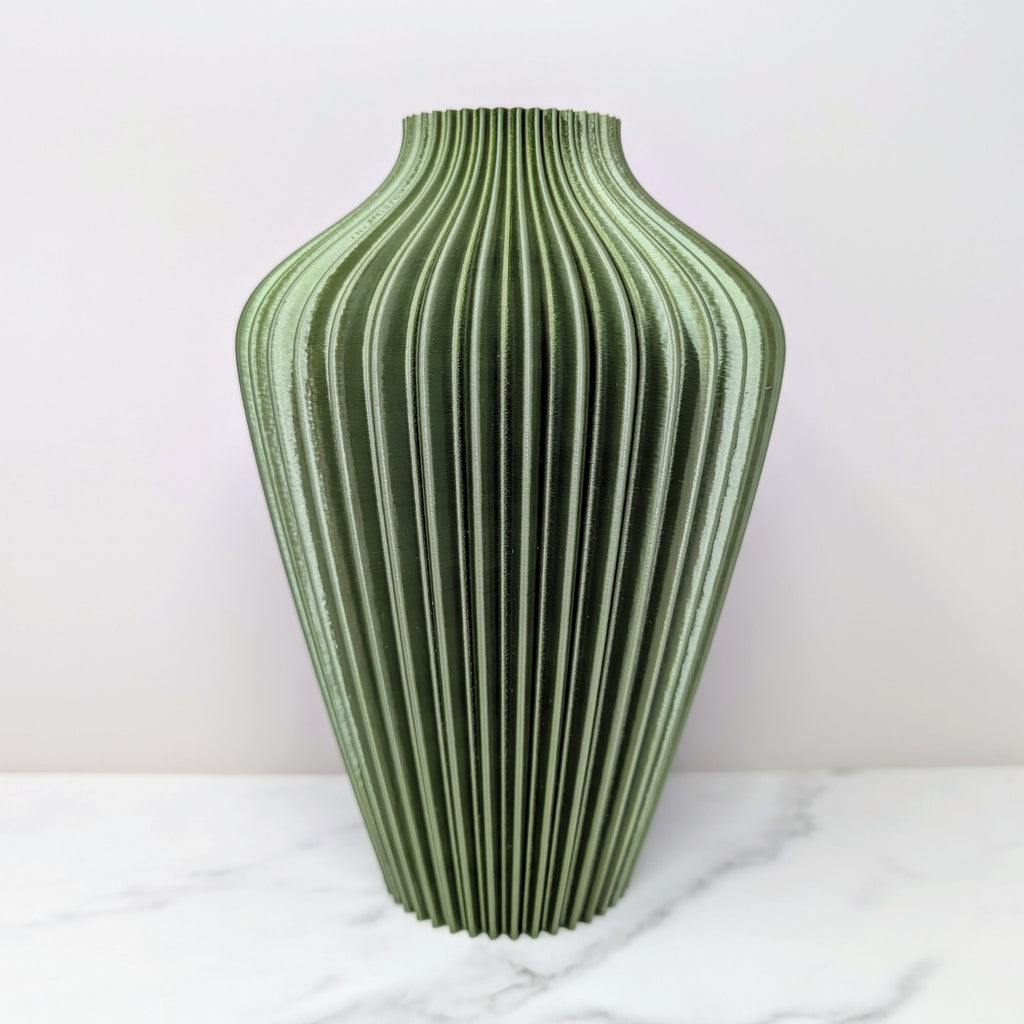 Extra Large Vase, Olive