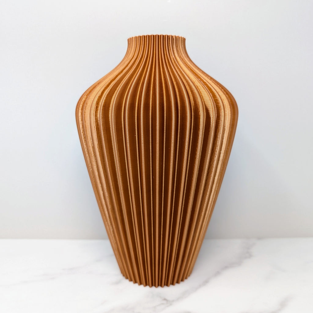 Extra Large Vase, Bronze