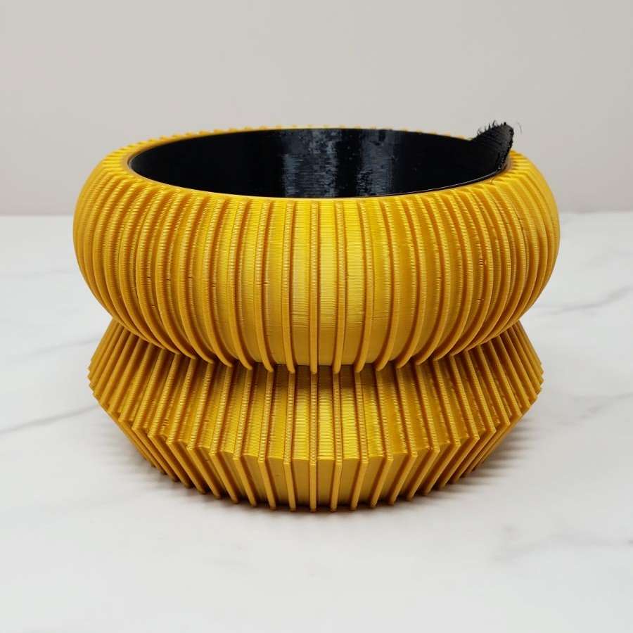 4" Planter, Gold