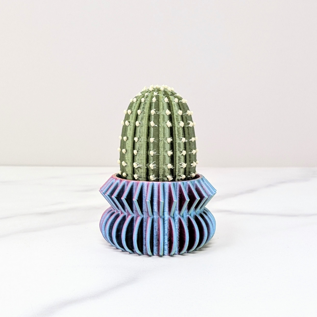 Cactus Clicker - Torch Cactus, Pastel Rainbow