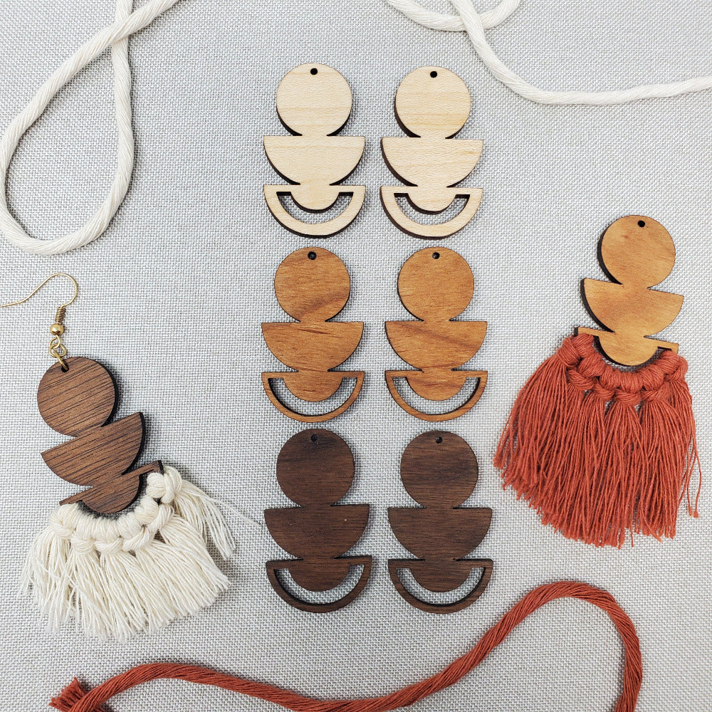 Macrame Earring Blanks