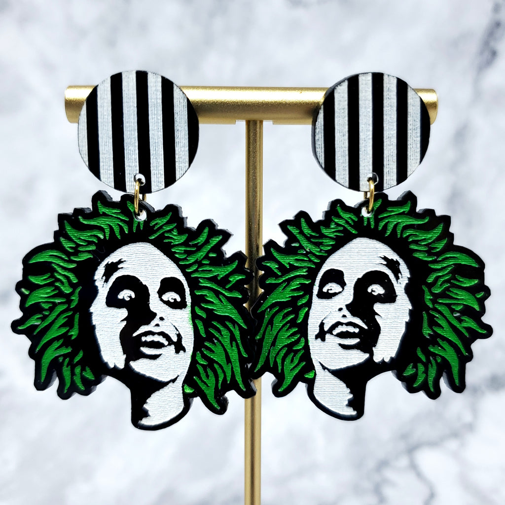 Beetlejuice Earrings