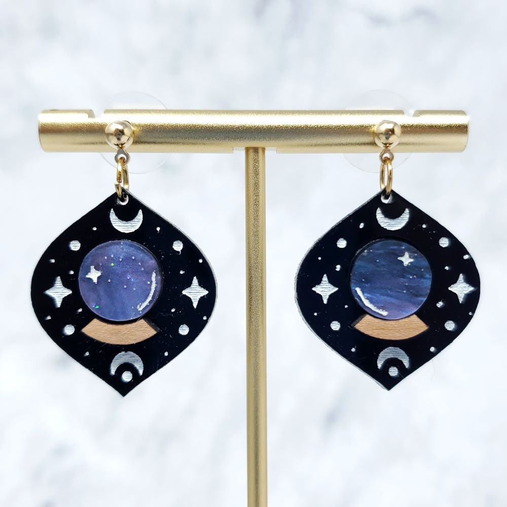 Crystal Ball Earrings