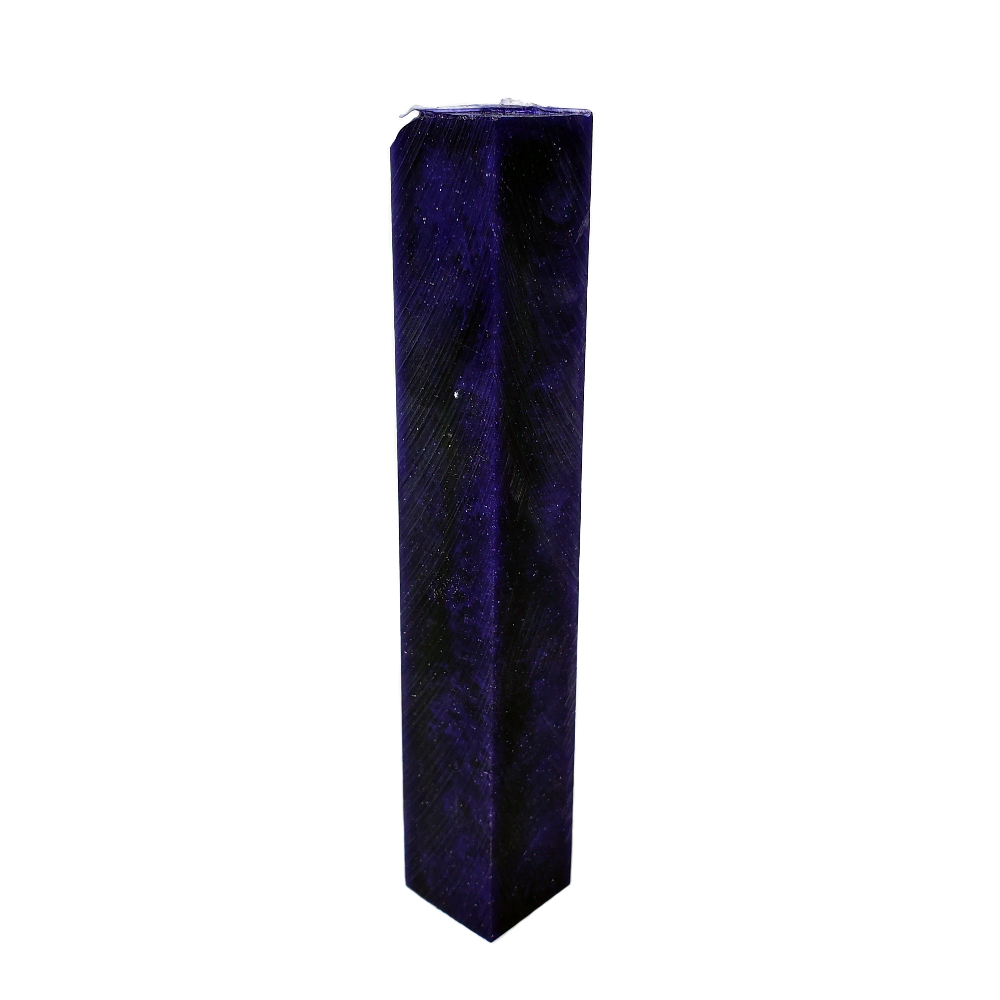 Pen Blank - Purple and Silver Glitter